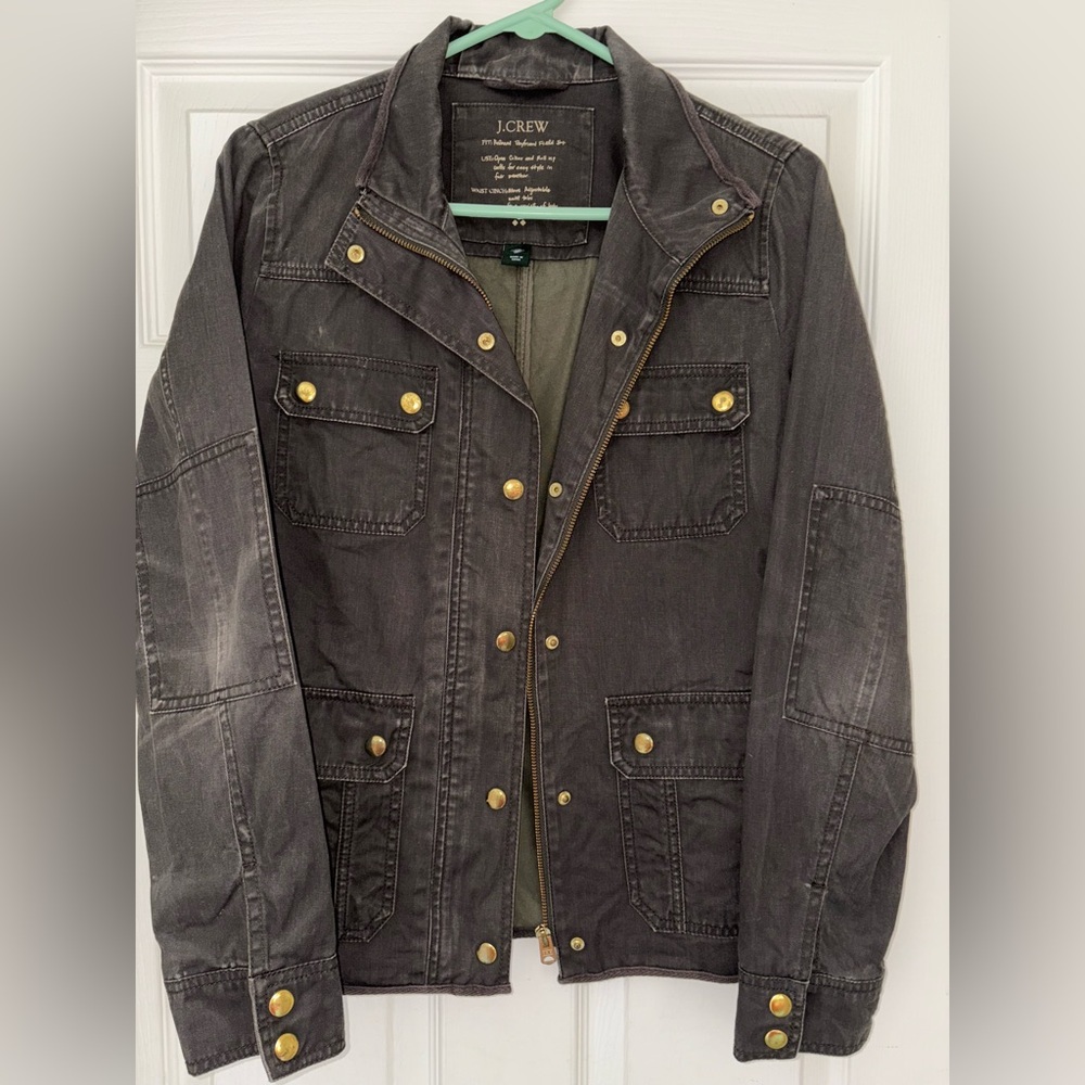 J. Crew Relaxed Fit Boyfriend Field Jacket